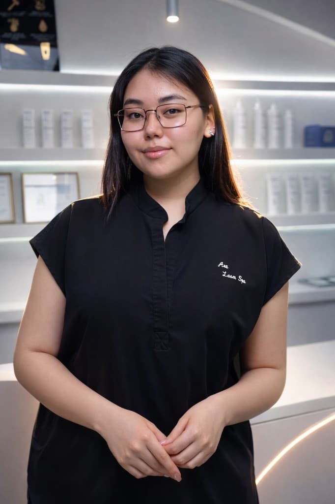 Dimond Laser Spa team member in the spa